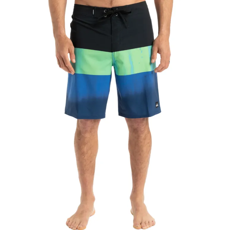 Quiksilver Beach Shorts Men's Color Star Cloud Blue Gradient-2