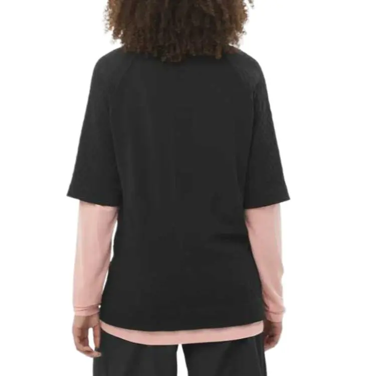 SALOMON CIFER T-Shirt Unisex Pitch Black-4