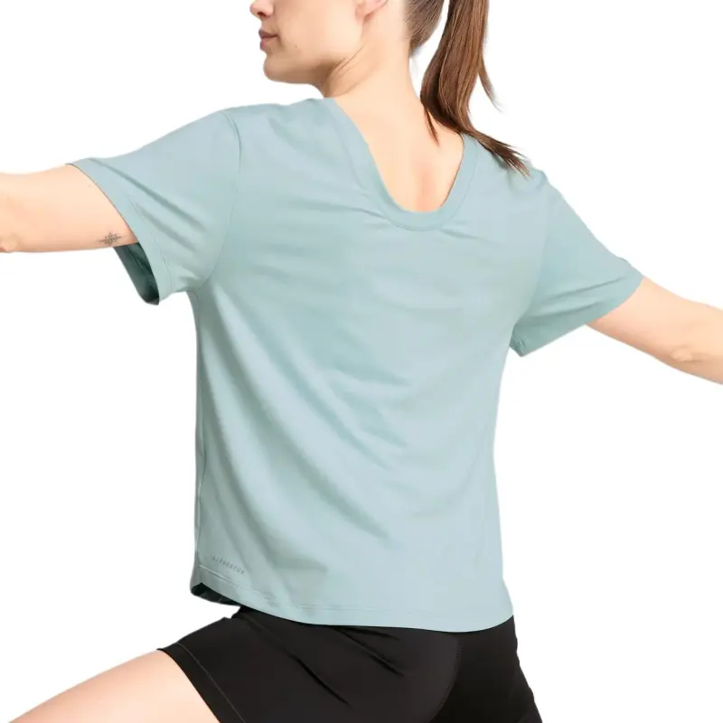 PUMA Move Drop Shoulder Sleeve T Shirt Women's Modern Mint Green-3