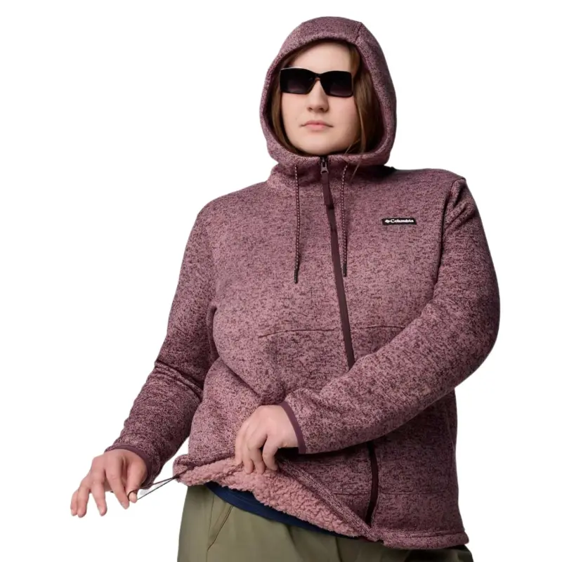 Columbia Sweater Weather 2 Sherpa Jackets Coats Women's Pink-3