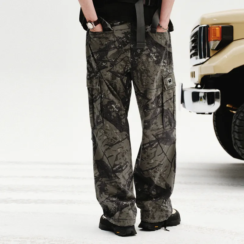 714STREET Cargo Pants Unisex-5