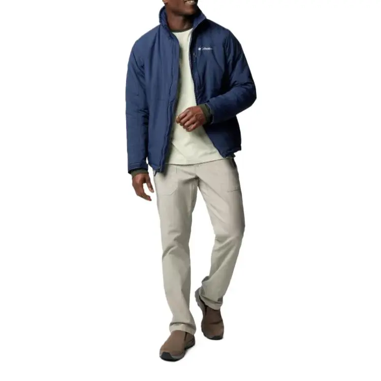 Columbia Northern Utilizer Jackets Coats Men's Marine Blue-3