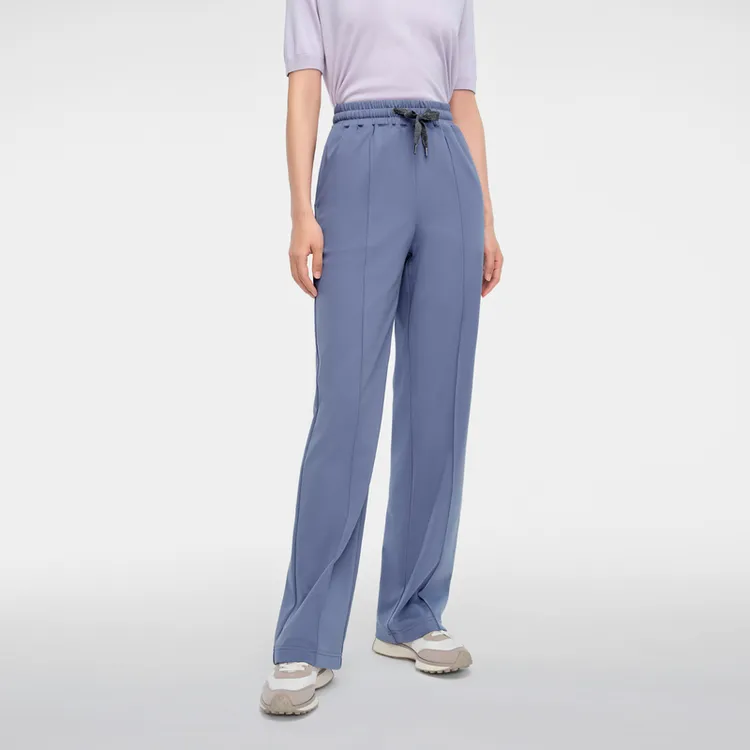 OVV Sports Pants Women's Purple Blue Solid Color 10-3