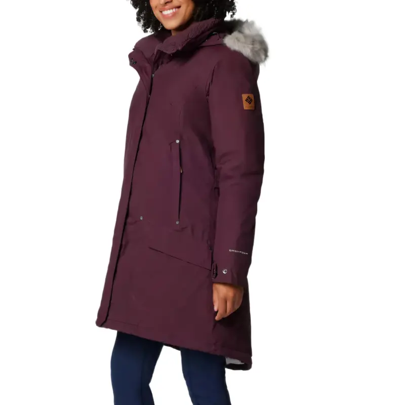 Columbia Icelandite Jackets Coats Women's Dark Purple-2