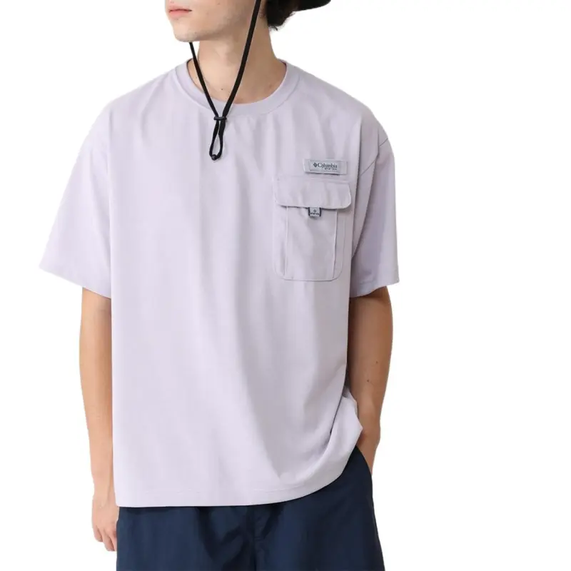 Columbia Burn Novel T Shirt Men's Light Purple 551-2