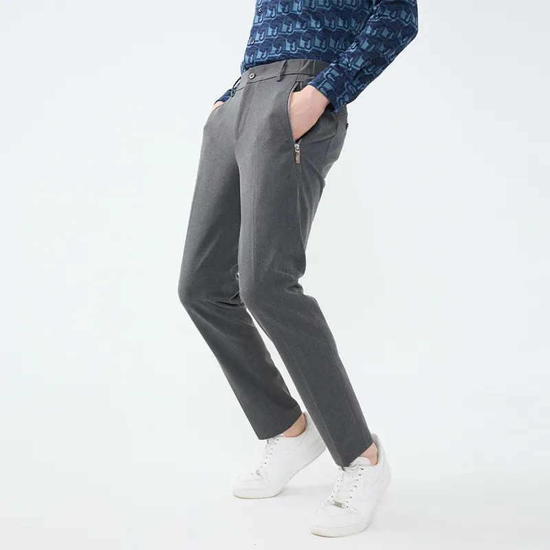 LIU·JO UOMO Casual Pants Men's Light Gray-6
