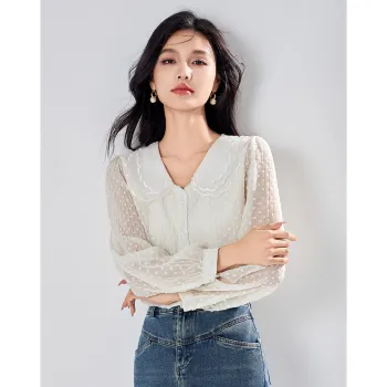 Love Elaine Shirt Women's Apricot