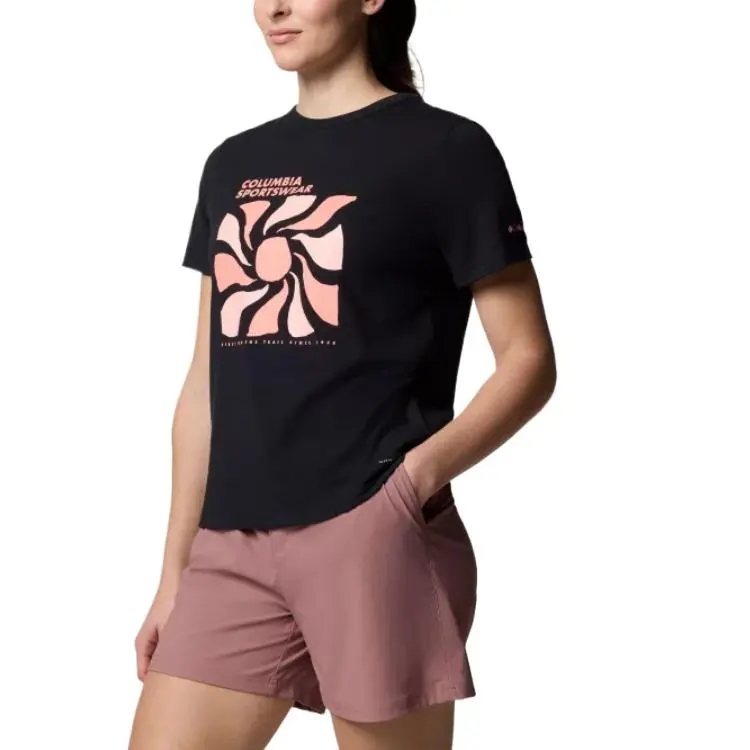 Columbia Sun Trek T-Shirt Women's Black-2
