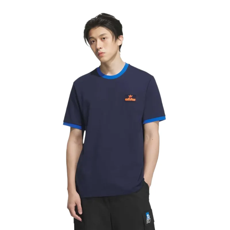 Adidas Originals Adizero Aruku SS25 T Shirt Men's Dark Indigo-1