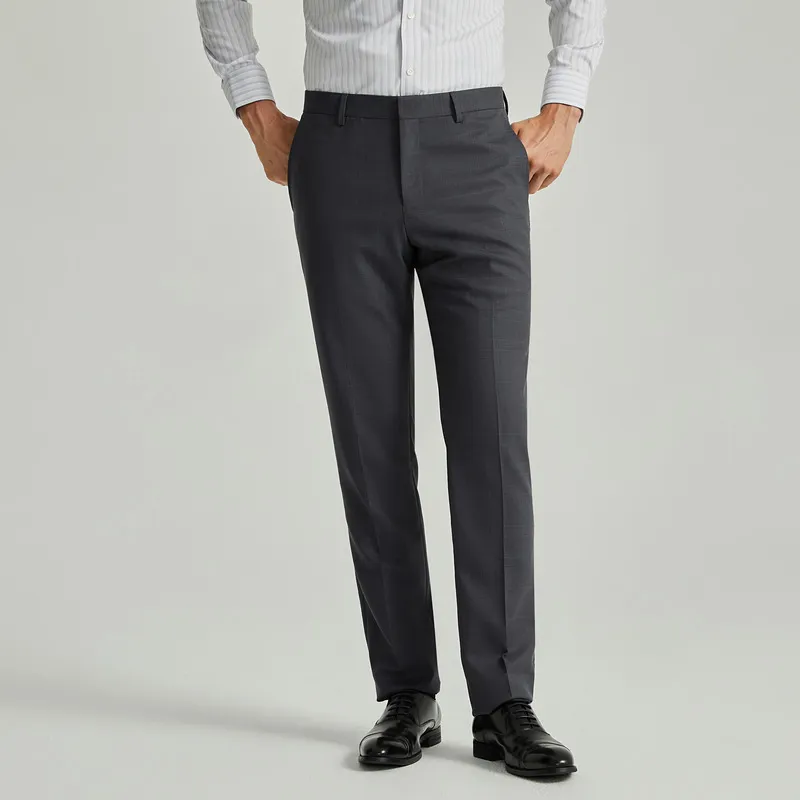 Satchi Suit Trouser Men's Blue Gray-3