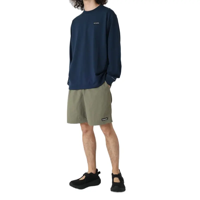 Columbia Reed Island Casual Shorts Men's Green 397-4