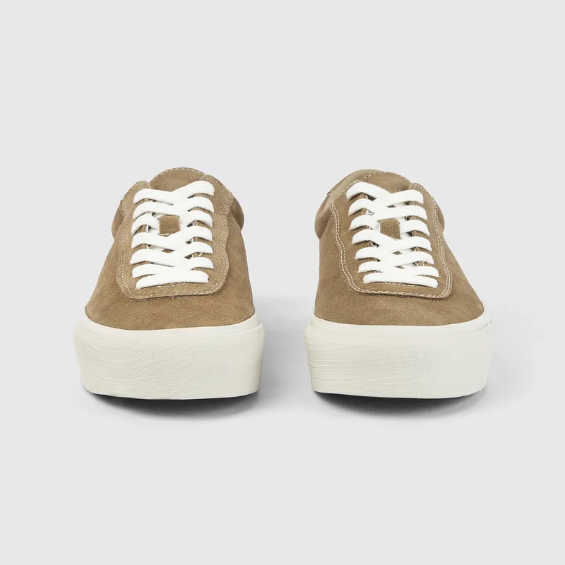 GXG Anti-Slip Wear-Resistant Breathable Lightweight Height Increasing Low-Top Skateboard Shoes Men's Apricot-2