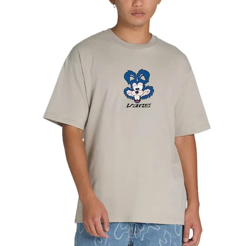 Vans Toon Face T Shirt T Shirt Men's Gray-1
