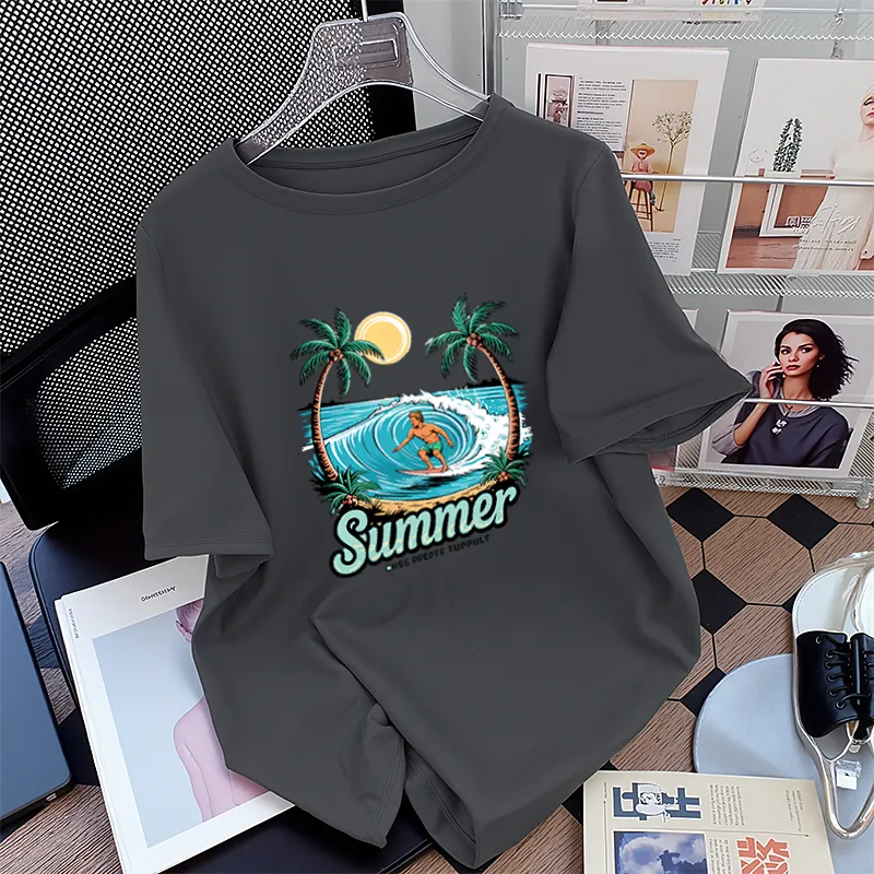 FAIRWHALE T Shirts Women's-14