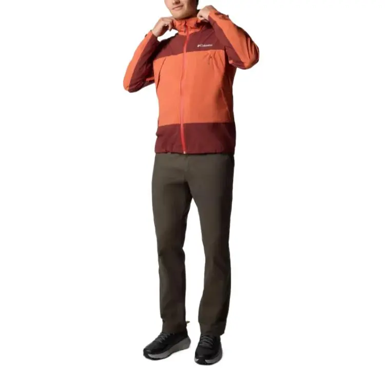 Columbia Boulder Falls Jacket Men's Orange Red-2