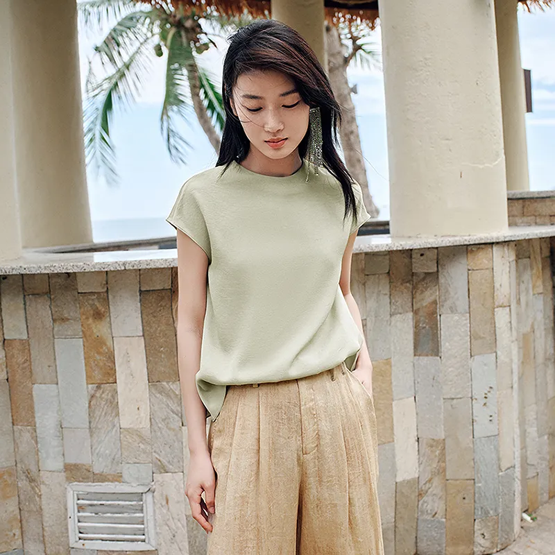 JZ. ANNAKRO Chiffon Shirt Women's-11