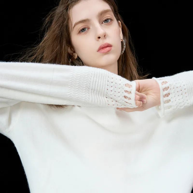 3COLOUR Knitwear Women's Ecru-5