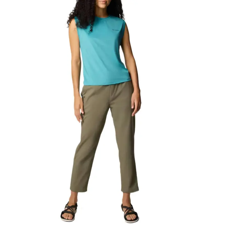 Columbia Wild Tank Tops Women's Blue-3
