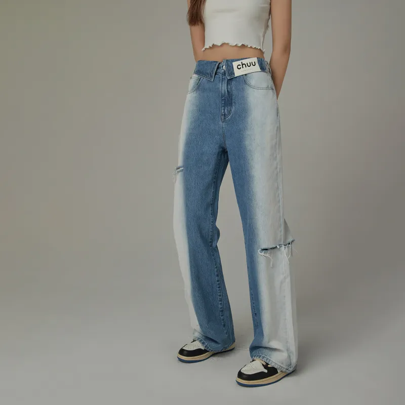 CHUU Jeans Women's Denim Blue-2