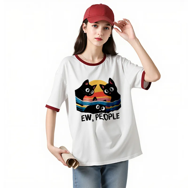FAIRWHALE T Shirts Women's-10