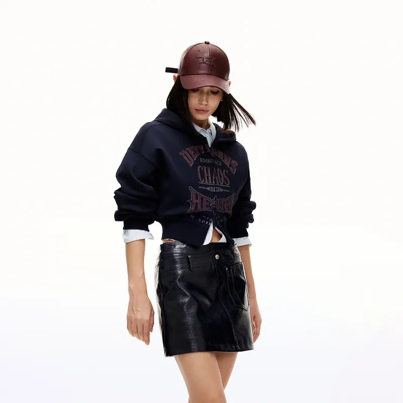 ONLY Leather Short Skirts Women's-5