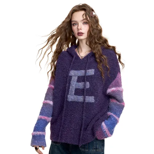 ELF SACK Sweaters Women's Soft Purple