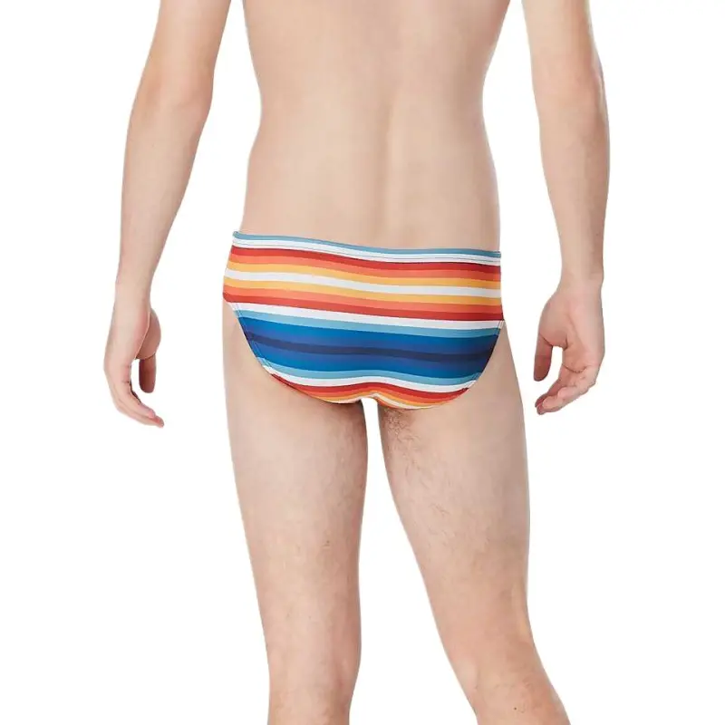 Speedo Men's Printed One Brief Cobalt Blue Swimming Shorts Men's-19