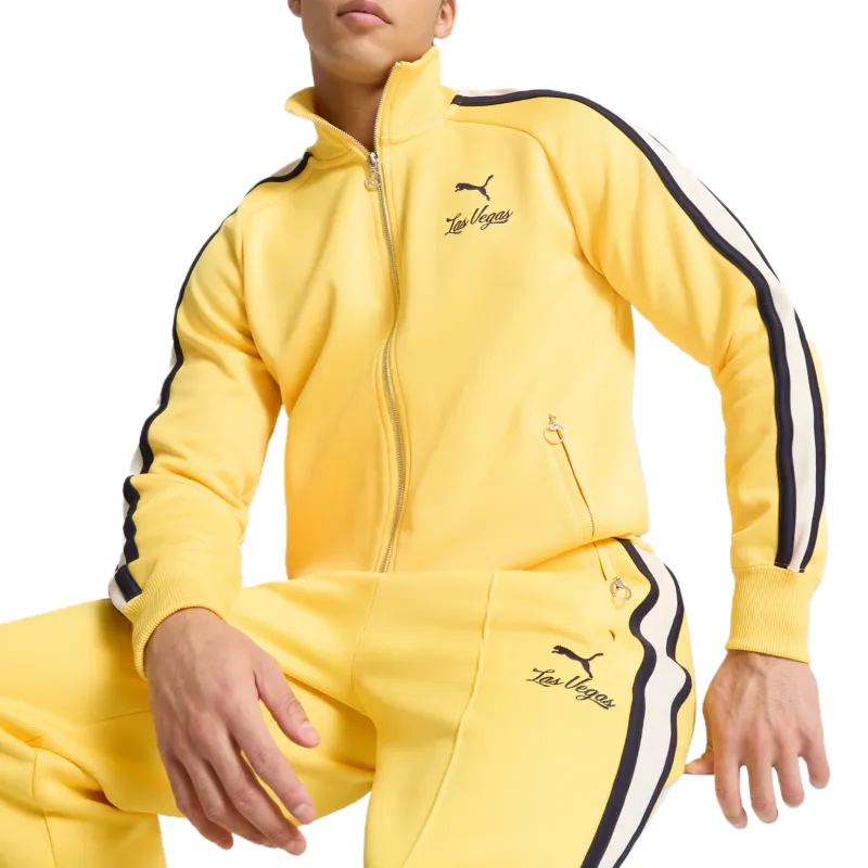PUMA T7 Jackets Men Yellow-2