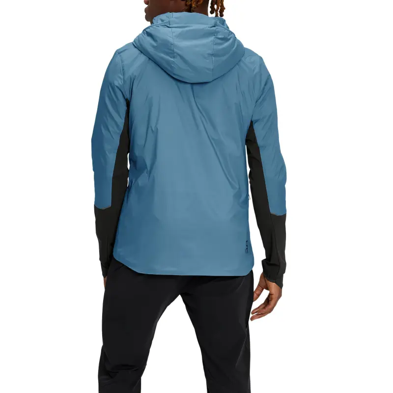 On Insulator Jacket Men's Dark Gray Blue-1