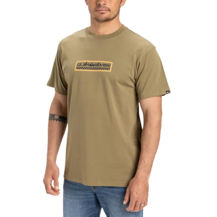 Quiksilver Ev Sun Dagger T Shirt Men's Green-4