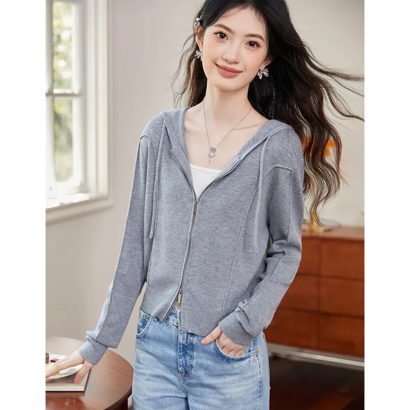 Emodues Knitwear Women's Light Gray-4