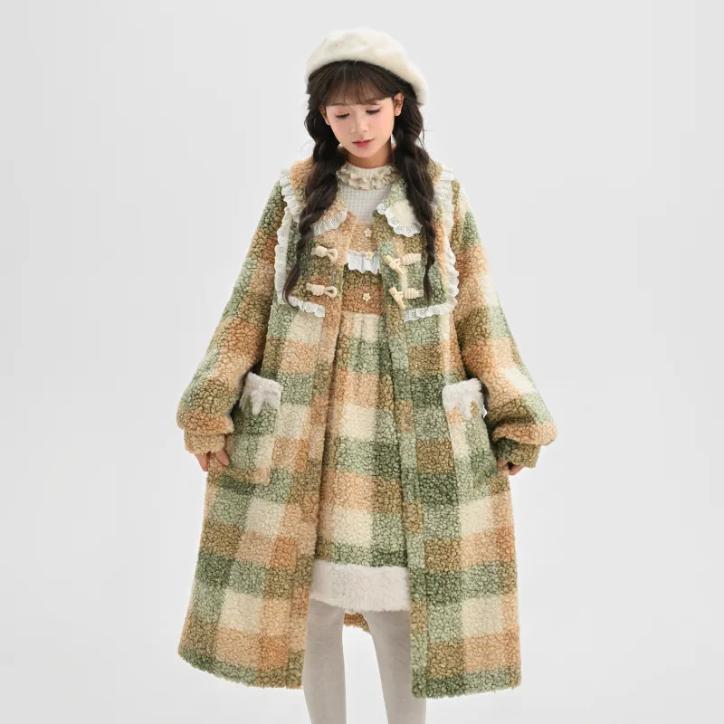 SNBL Coats Women's Green Coat-5