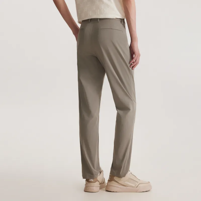 Cabbeen Casual Pants Men Fruit Gray-3