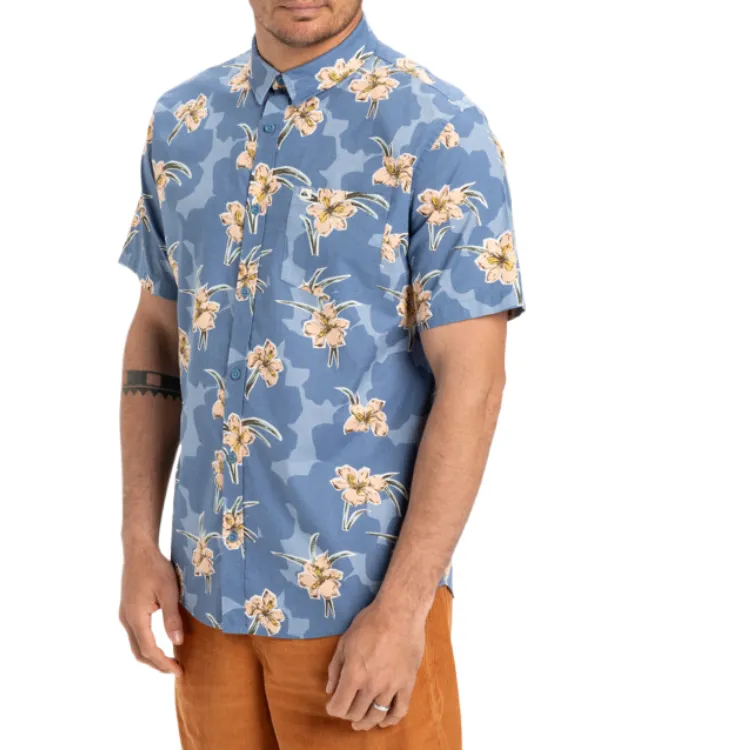 Quiksilver Shirts Men Blue-4