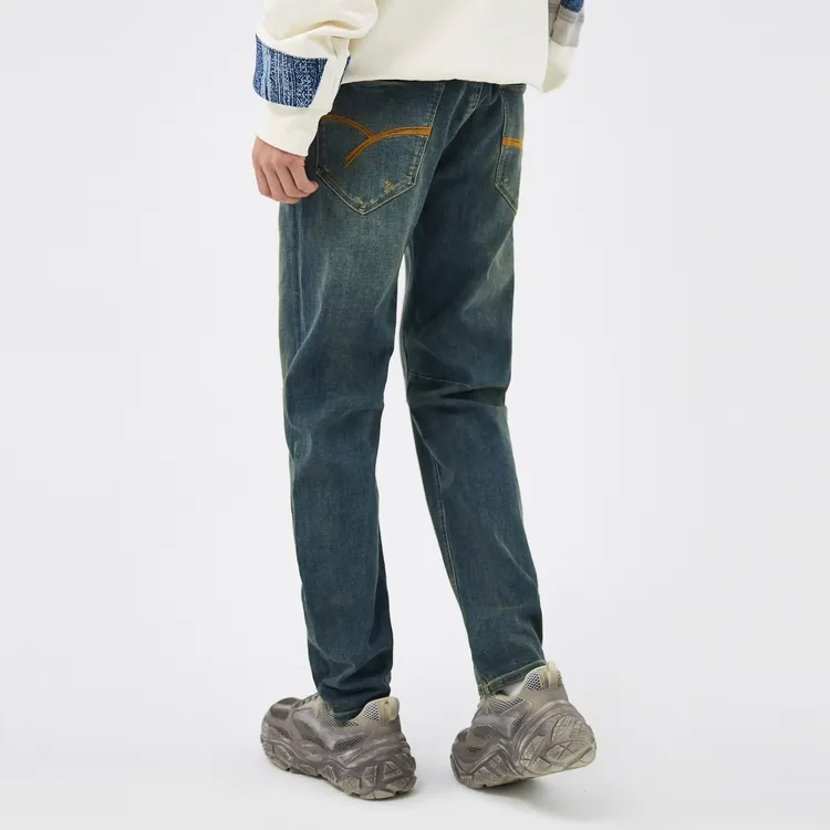 ABLE JEANS Jeans Men's Light Vintage Green-6