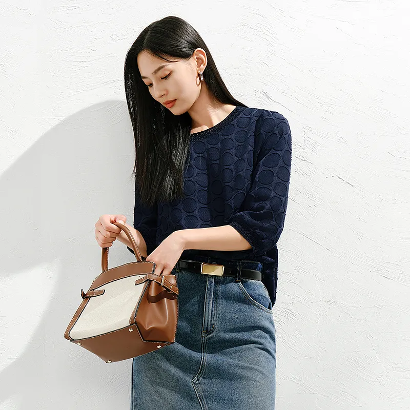 JZ. ANNAKRO Chiffon Shirt Women's-5