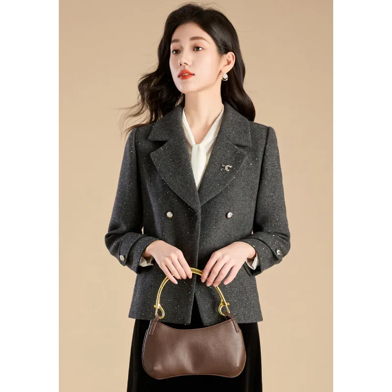 Mylan Spring Fall Business Suit Women's Gray Collection Brand Stay Updated With Event Alerts-1