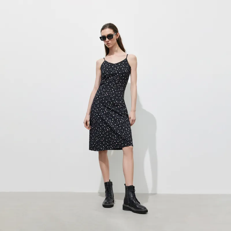 ONLY Slip Dresses Women's Black-2