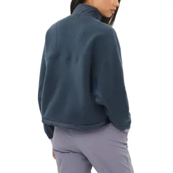 SALOMON CHROMA CROPPED Sweatshirt Women's Dark Blue