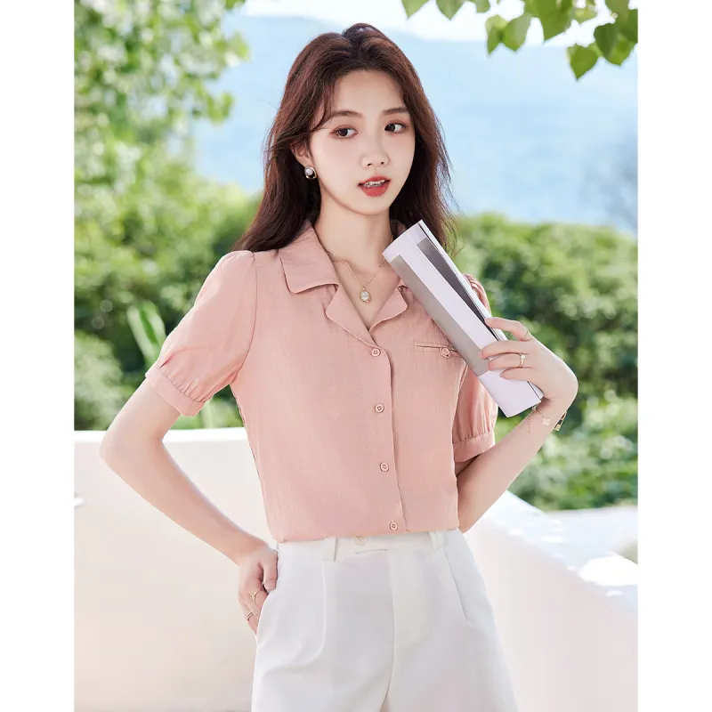 Like The Age Of Water Shirt Women's Pink-2
