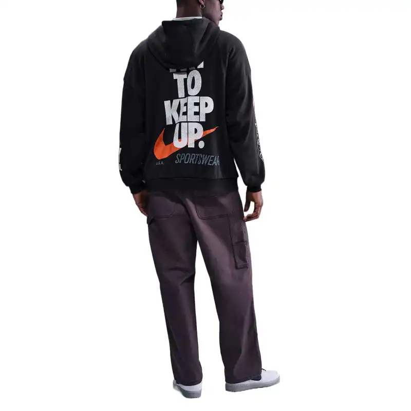 Nike Club Men's Oversized French Terry Pullover Hoodie-1
