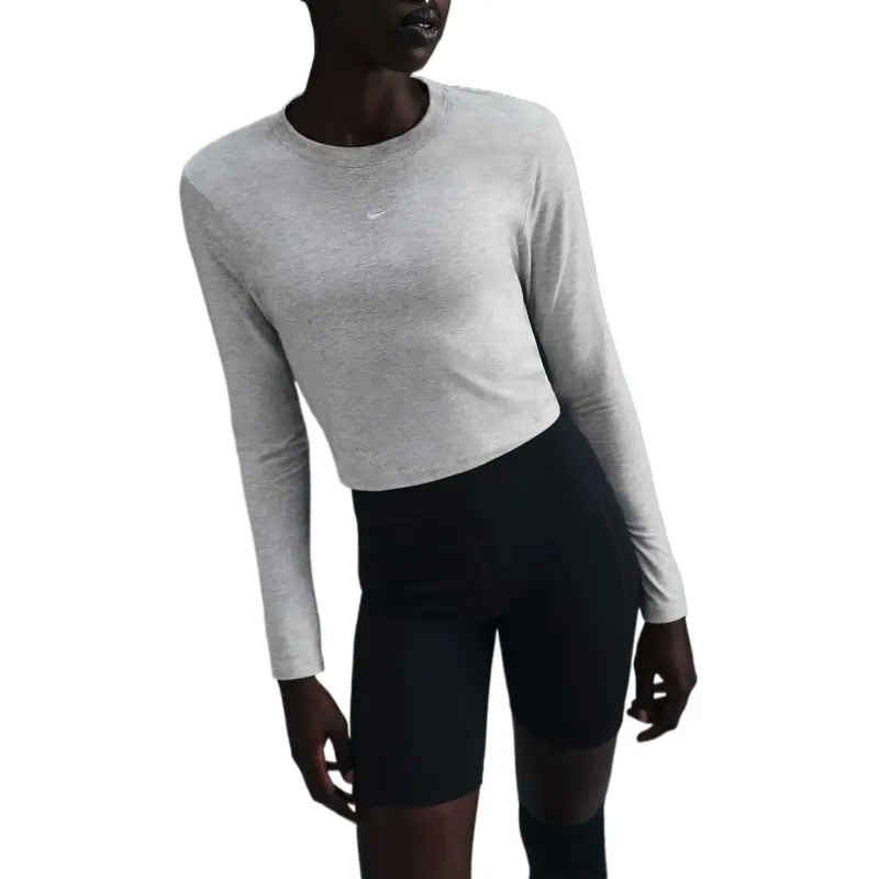 Nike Sportswear Chill Knit Women's Slim Long Sleeve Cropped Top-1