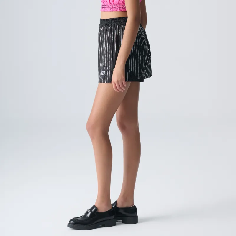 TCH Casual Shorts Women's Black-4