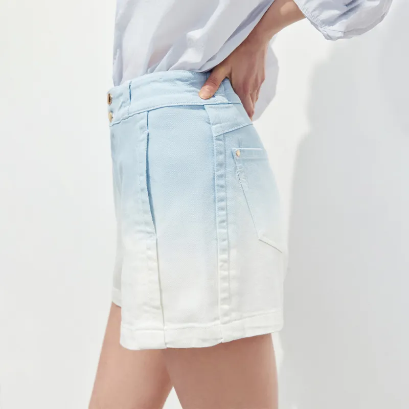 ONLY Denim Shorts Women's Missed Blue-5