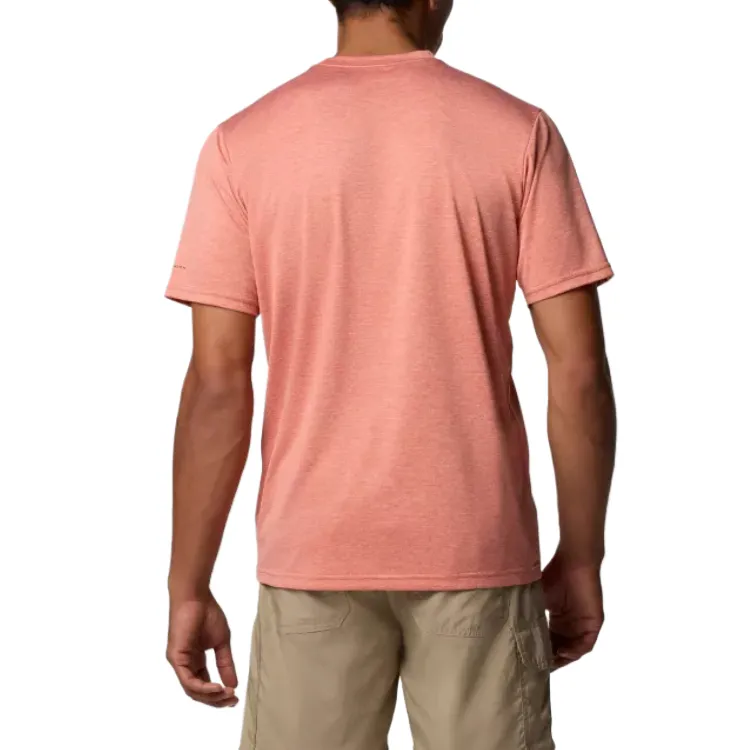 Columbia Hike T Shirt Men's Orange-1