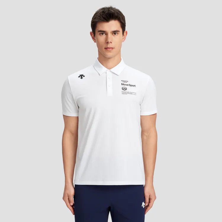 DESCENTE TRAINING Polo Shirts Unisex-2