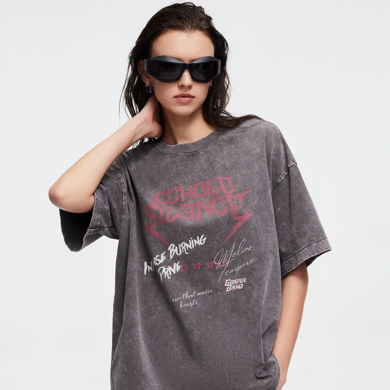 ONLY T Shirts Women's E38 Fleece Gray-4