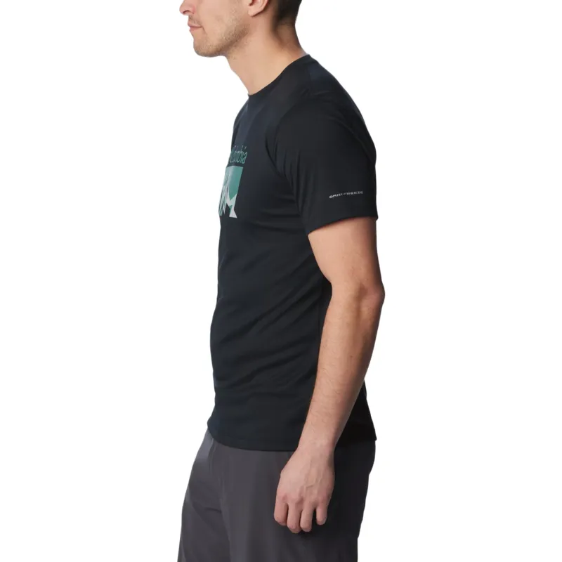Columbia Men's Zero Rules Short Sleeve Graphic Shirt T Shirt Men's-2