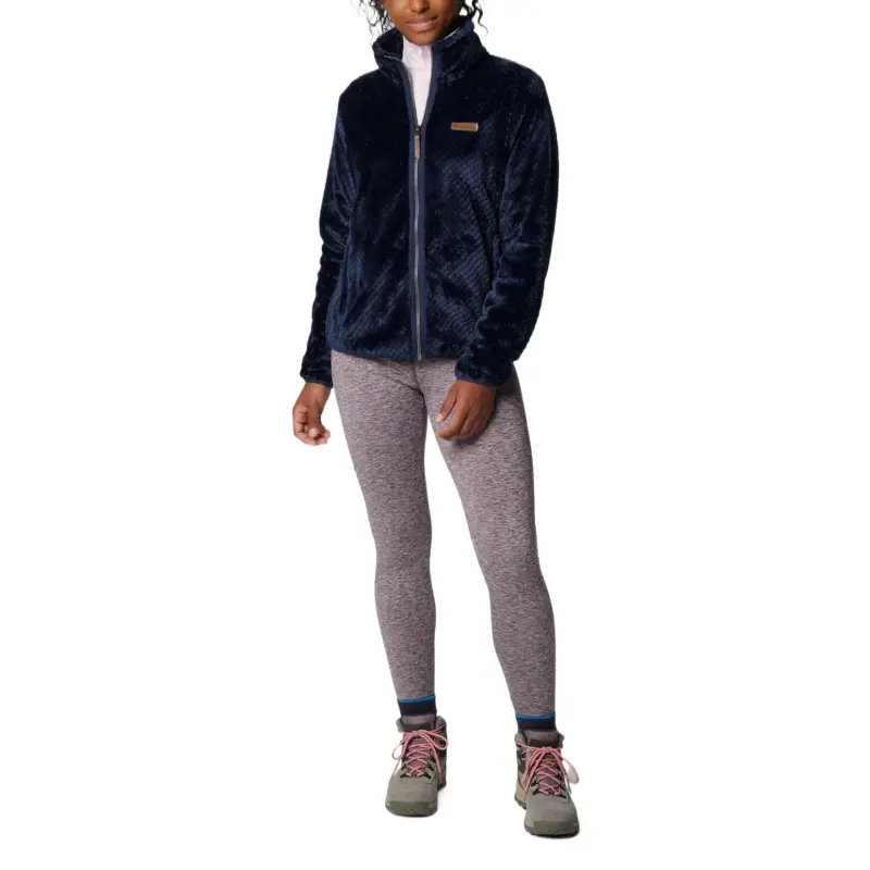 Columbia Fire Side 2 Sherpa Velvet-feel Coat Women's Marine Blue-2
