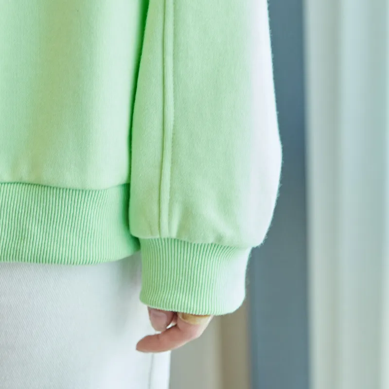 Like The Age Of Water Sweatshirt Women's Neon Green-5